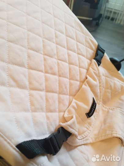 Шезлонг детский розовый