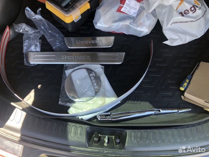 Kia sportage накладки