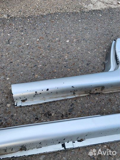 Пластиковые пороги ваз 2114