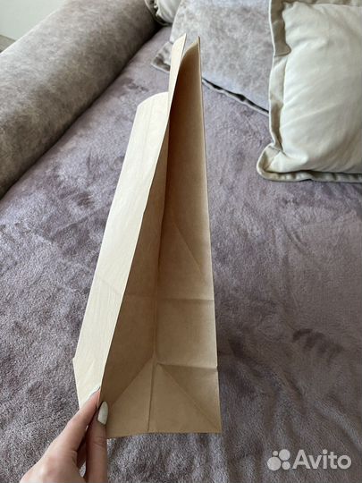 Крафт пакеты 24х14х40см