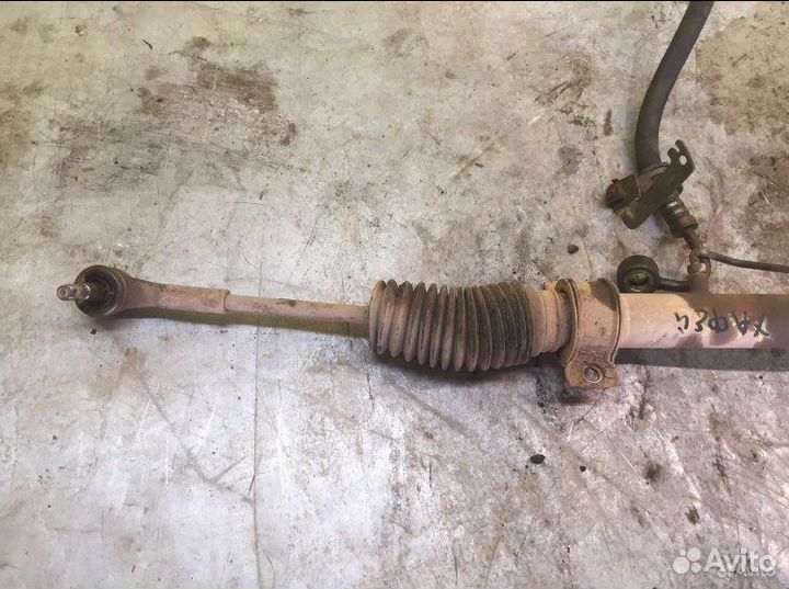 Рулевая рейка hafei брио с гуром