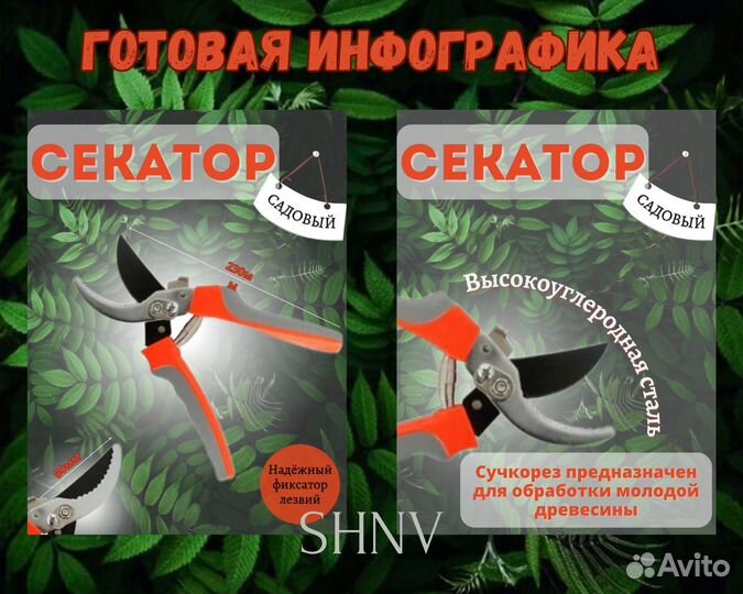 Инфографика для Wildberries и Ozon