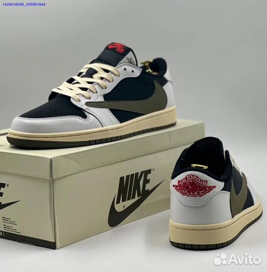 Nike Air Jordan 1 Low & Travis Scott (Арт.74813)