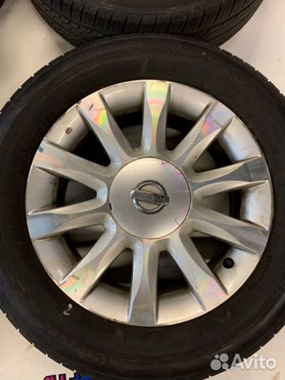 Диски Ниссан enkei R16 J6.5 5x114.3 50 ET 66.1 DIA