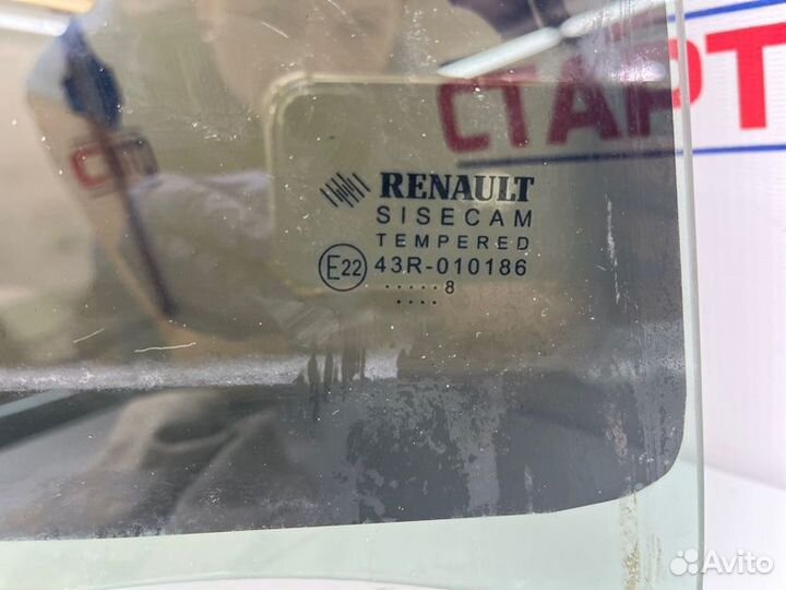 Стекло двери заднее правое Renault Logan 2 K7MA812