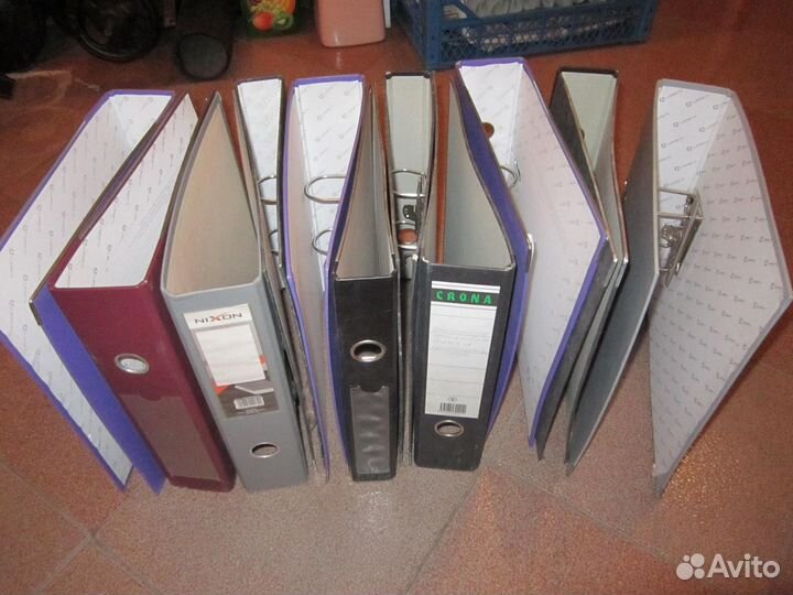 Папки - файлы регистраторы А4 и А3