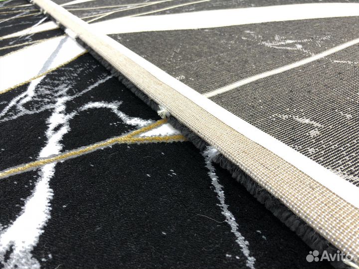 Ковер новый 2х2.9м черный, Турция