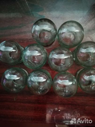 Медицинские банки стеклянные СССР