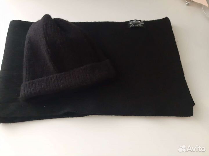 Шарф с шапкой