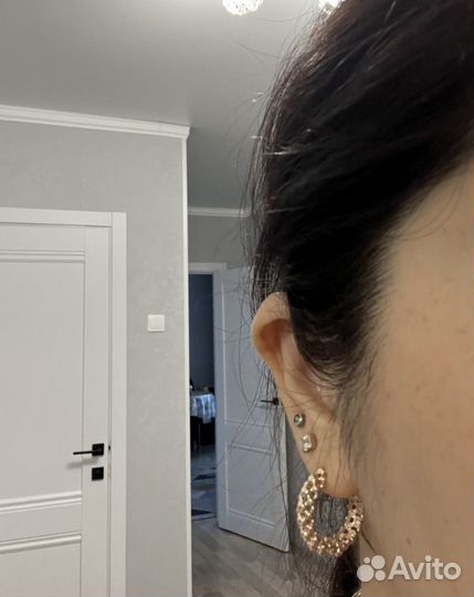 Золотые серьги