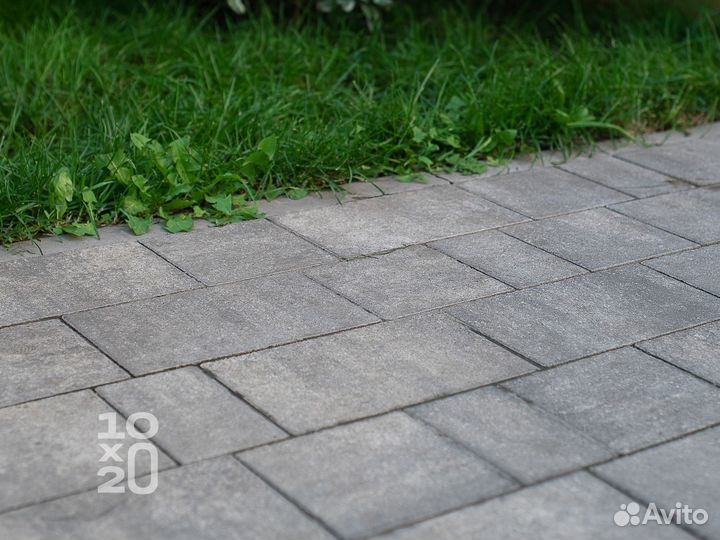 Тротуарная плитка, бордюры, газонная решетка