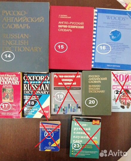 Англо-русские словари на разные темы