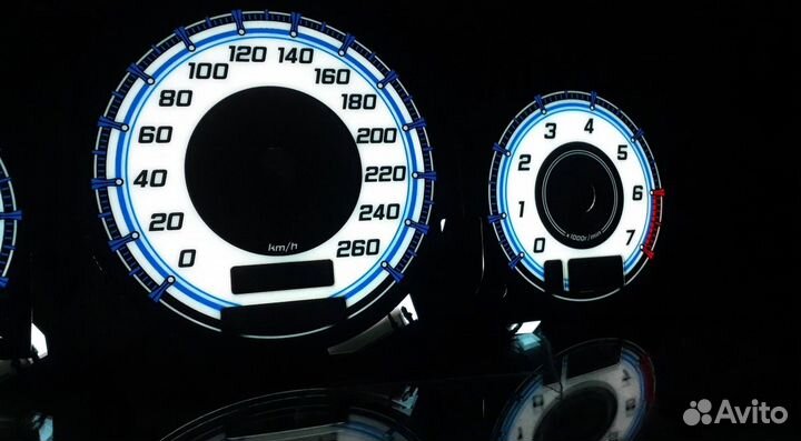 Шкалы приборов Chrysler Crossfire (04-08) V2