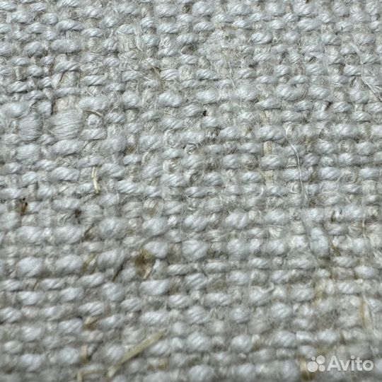 Ткань домоткань старинная 8,2м хлопок нитки рулон