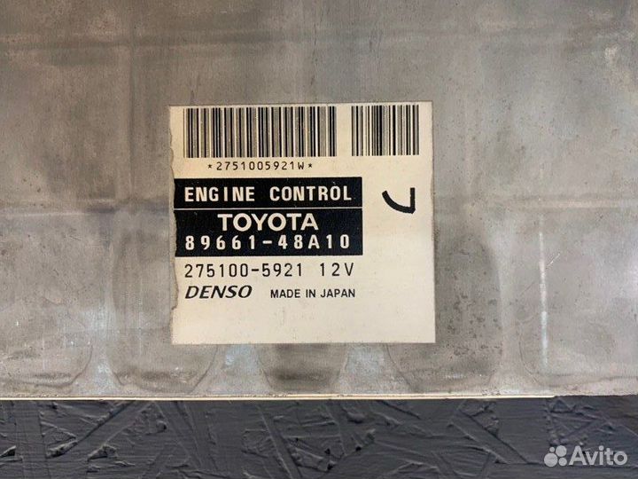 Блок управления двигателем Lexus Rx 350