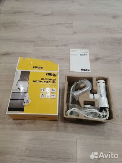 Проточный водонагреватель кран