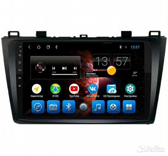 Mazda 3 BK BL Android GPS магнитола штатная новая