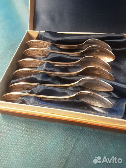 Ложки десертные/кофейные Кольчугино, мнц, СССР