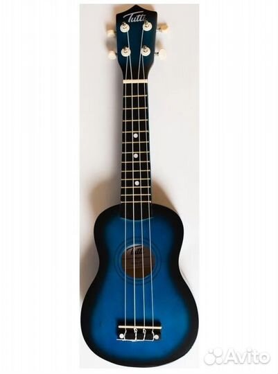 Укулеле сопрано Гавайская гитара tutti JR-11 BLB