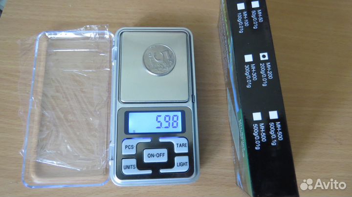 Весы электронные карманные MH-200 0.01 гр
