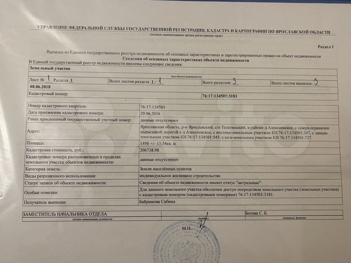 Участок 15 сот. (ИЖС)