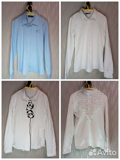 21 вещь на девочку (пакетом) на 10 лет