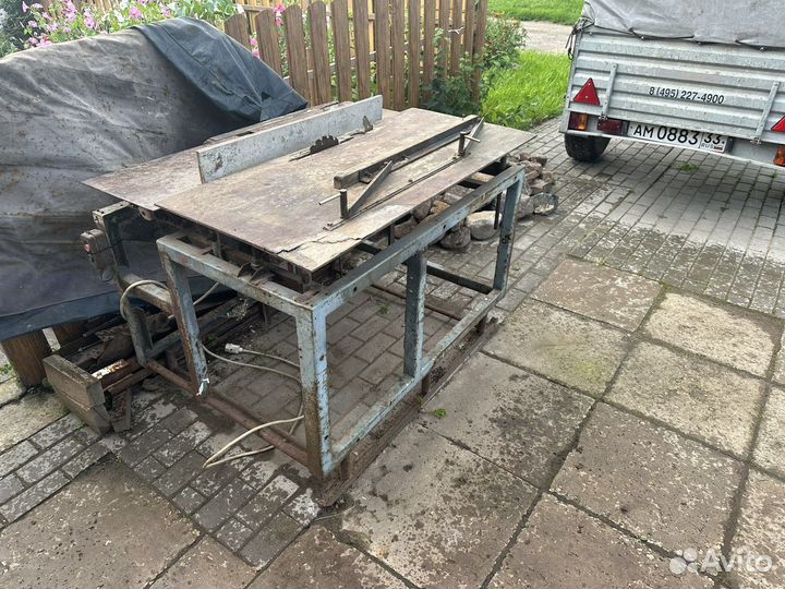 Циркулярный станок с фуганком