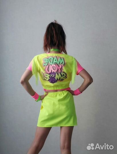 Неоновый костюм для аниматора