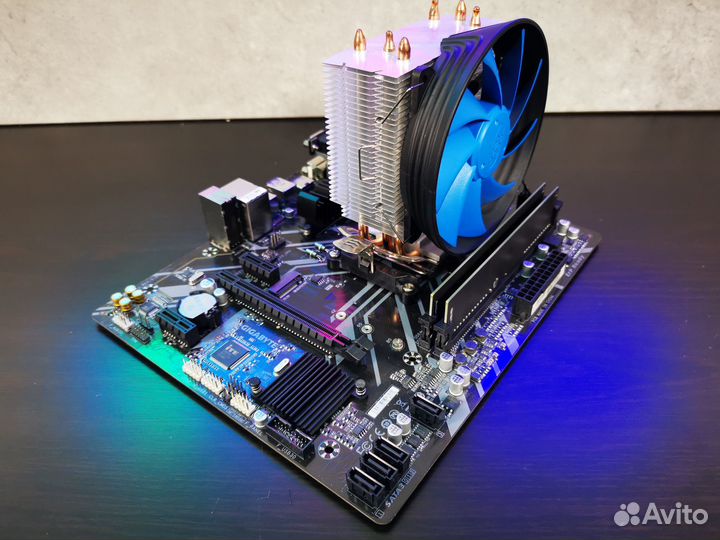 Игровой 6 ядер Ryzen 5 1600 / B450 / 16Gb