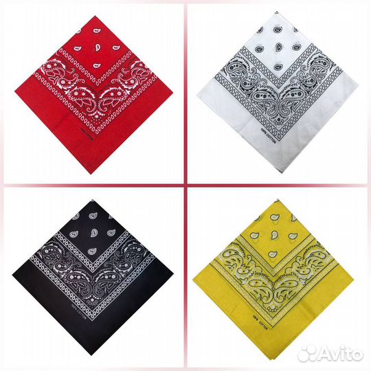 Банданы в наличии разные цвета