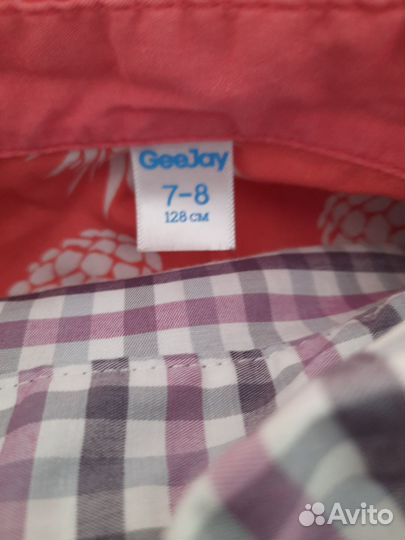 Рубашка для мальчика 128