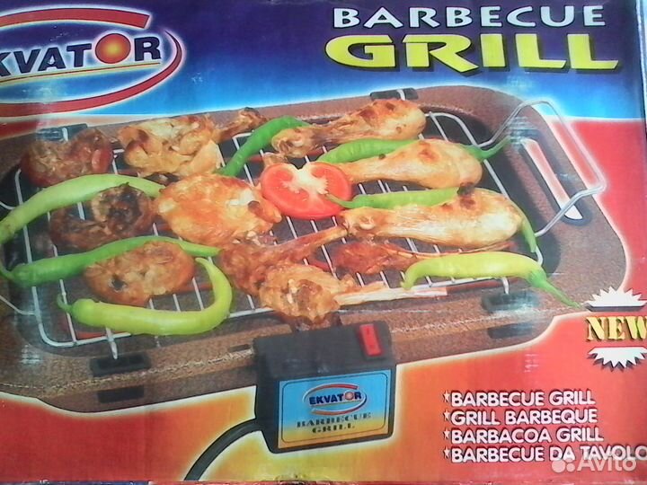 Электрический гриль - барбекю