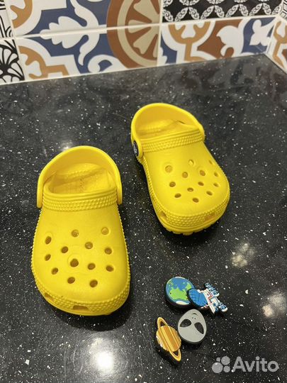 Сандали crocs c7 детские оригинал