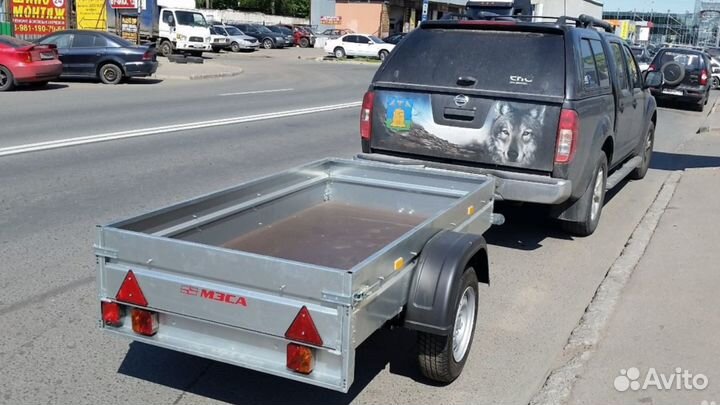 Легковой прицеп-компакт Мзса, 205х110 рессоры Ее