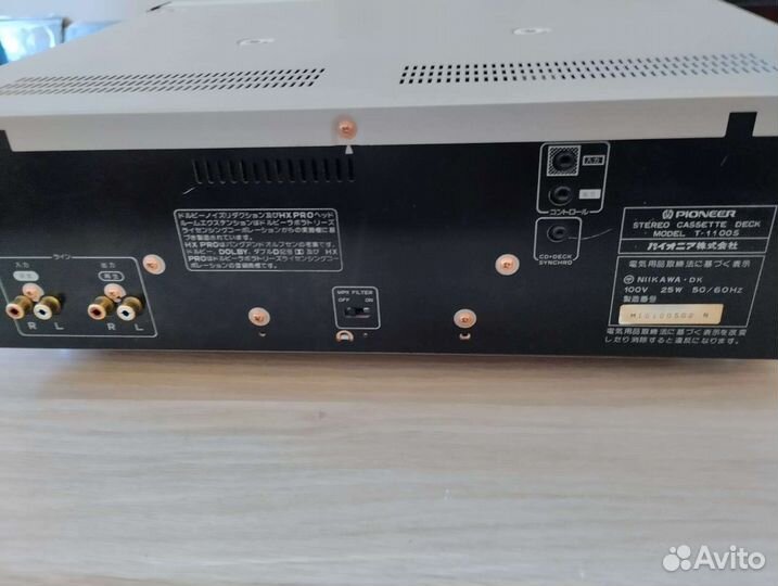 Дека кассетная