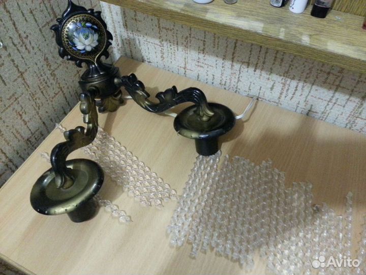 Люстра винтаж СССР бра