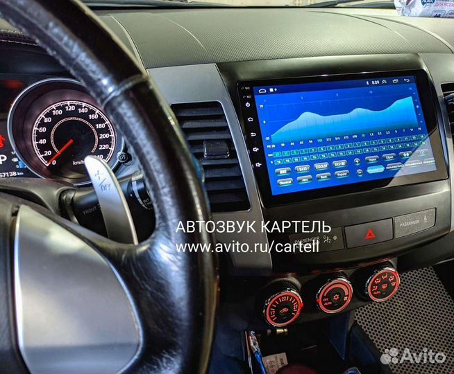 Магнитола Mitsubishi Outlander XL Bt DSP IPS