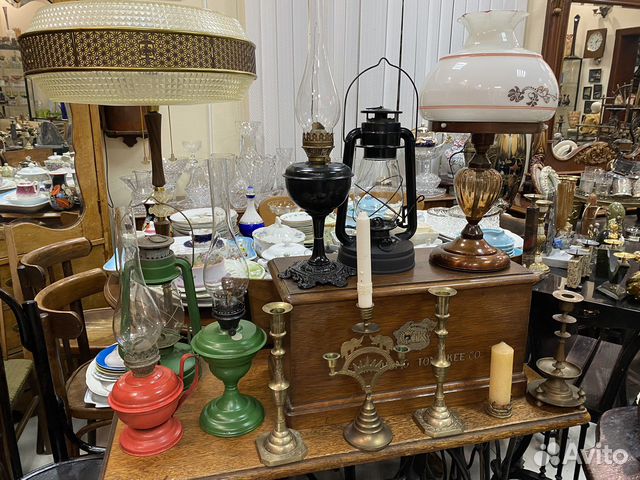 Керосиновые лампы, винтаж