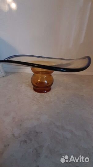 Ваза конфетница Гусь-Хрустальный