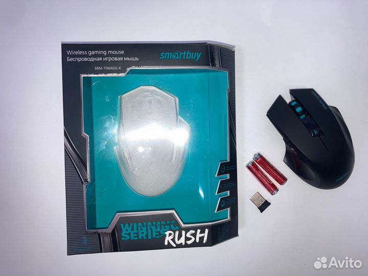 Мышь игровая беспроводная Smartbuy rush 706