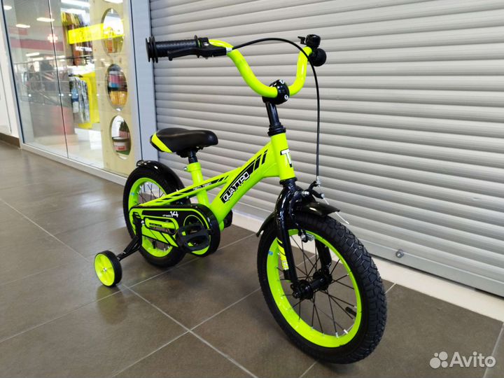 Детский велосипед Tech Team Quattro 14