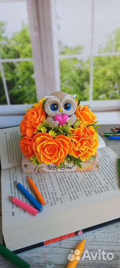 Букеты из мыла ручной работы к 1 сентября