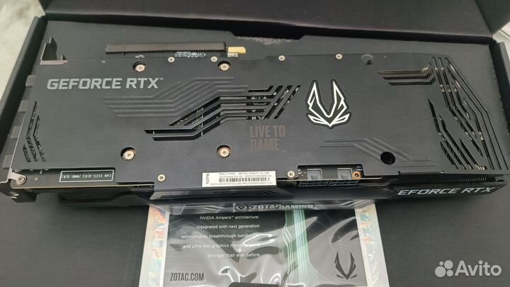 Zotac gaming geforce RTX 3080 trinity OC LHR 10GB