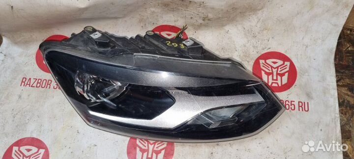 Фара галоген передняя правая Volkswagen Polo 5