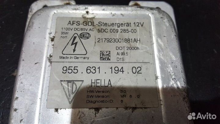 Блок розжига ксенона Porsche Cayenne 957 M48.51