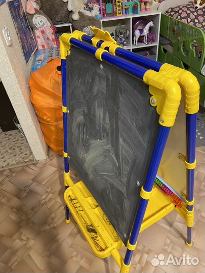 Мольберт детский двухсторонний