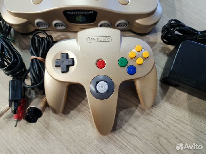 Игровая консоль Nintendo N64 gold регион ntsc-J