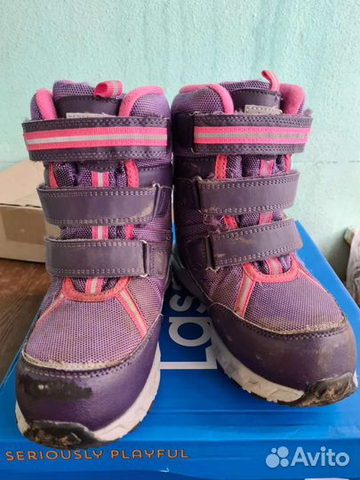 Зимние ботинки для девочки 32 размер