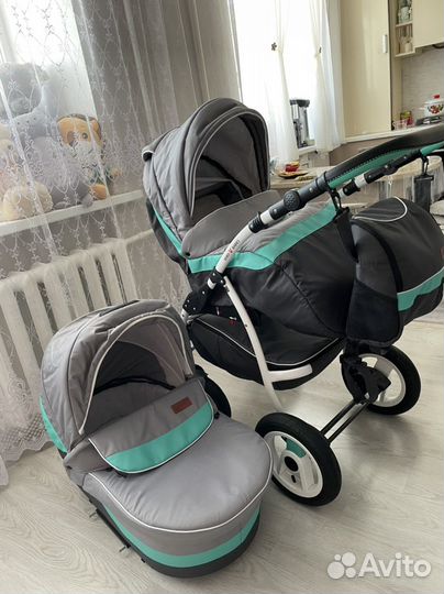 Детская коляска optima 2в1 verdi