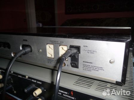 Предварительный усилитель Радиотехника уп-001